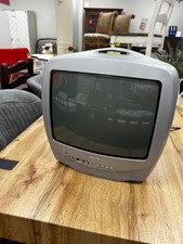 Retro Philips portable tv no remote CS A33
