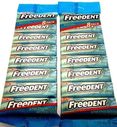 Wrigley freedent gum - freedent, 8