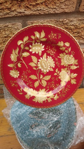 Wedgewood plate tonquin ruby - plate,,