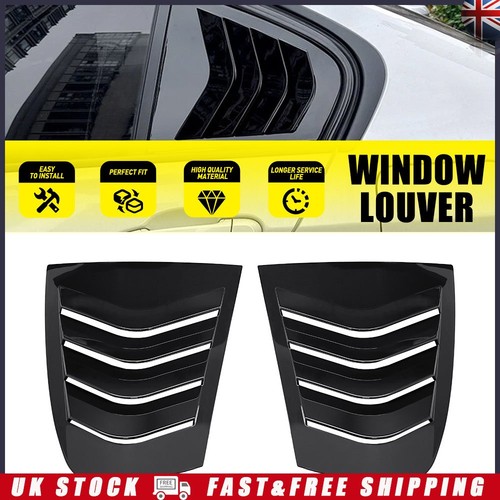 Rear window gloss - rear, black