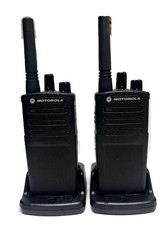 2 x Refurbished Motorola XT420 UHF PMR446 Radios with Chargers