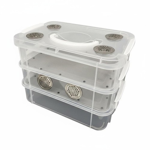 Mealworm breeding box - mealworm, moisture