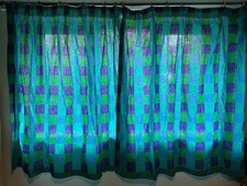 Patterned Curtains 54’’ Drop and 60’’ Width.