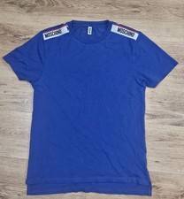Moschino Tape Blue T shirt