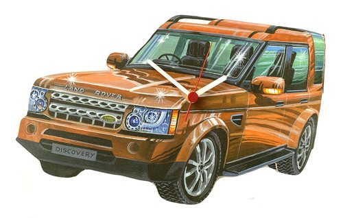 Land rover discovery clock - land,