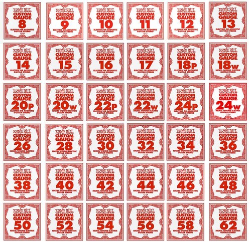 Ernie ball nickel wound custom - ball,