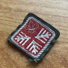 Vintage Scout Badge. Nylon