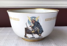 Vintage Danbury Mint Porcelain Bowl Franklin Signs Declaration Of Independence
