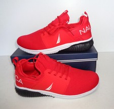 Nautica Mens New Red Comfort