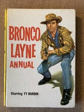 Bronco Layne Annual 1961 Good Cond. Western TV Tie-In, 1 detached page