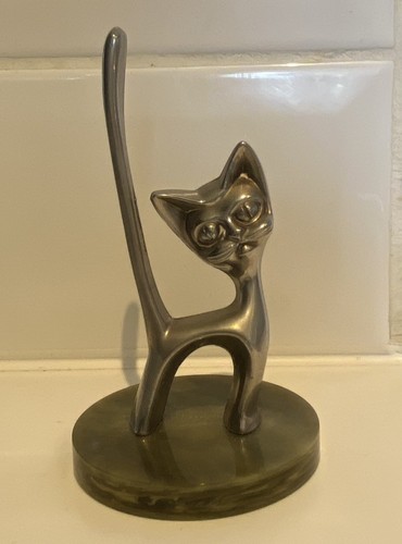 Seba silver plate cat - silver,