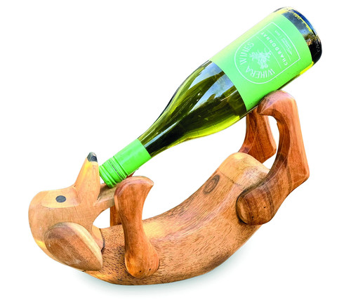 Drunken dog bottle holder - dog,