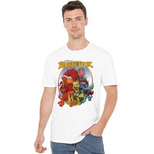 Fraggle Rock Group Hug T-Shirt S-5XL, White