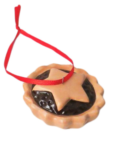 7cm mince pie ceramic - 7cm,