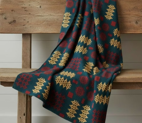 Teal multi coloured welsh - coloured,
