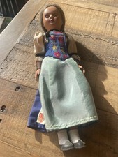 Vintage EMA Swiss Costume Doll 10” Boxed Mid Century Souvenir Switzerland