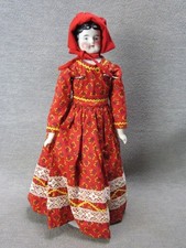 Antique China Head Doll 13"