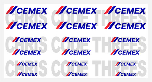 Code adhesive vinyl decals - code, 3