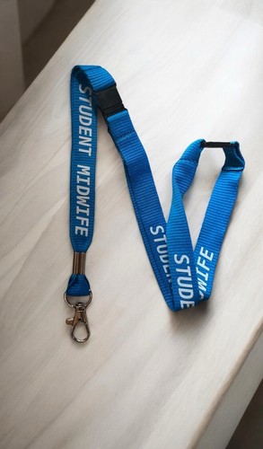 Student midwife lanyard 15mm - student,