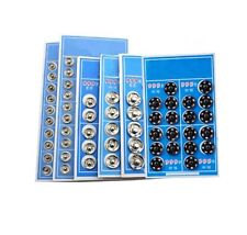 Snap Fasteners Metal 12 20 50 pack Sew On Poppers Press Stud 8mm to 20mm Sewing