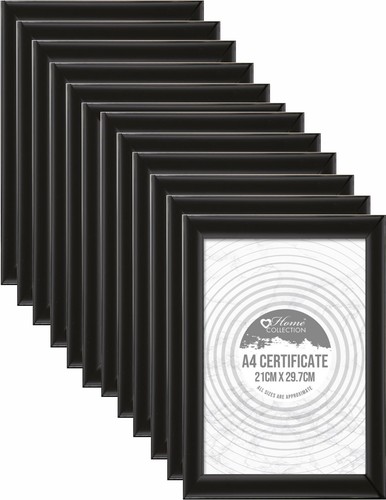 Black certificate - x, a4
