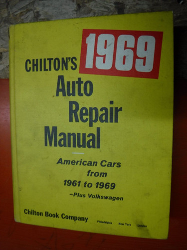 1961 chilton auto - 1961-69, chilton's