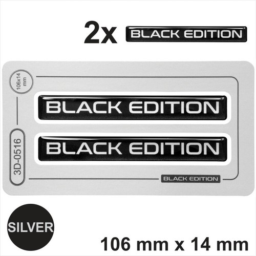 Black edition domed - 2x,