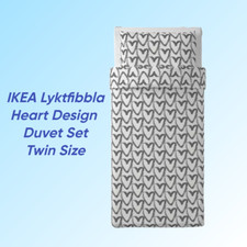 IKEA LYKTFIBBLA Twin Duvet