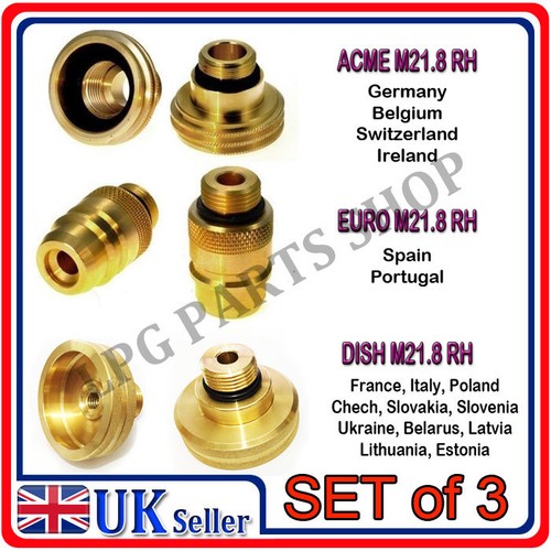 Lpg adaptor set for travel - for,