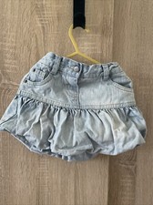 Myleen Klass Baby K Light Blue Denim Skirt 12-18 Months Puff Skirt Mothercare