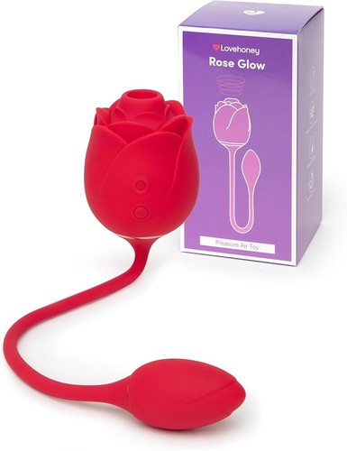 Lovehoney rose glow - rose, 2-in-1