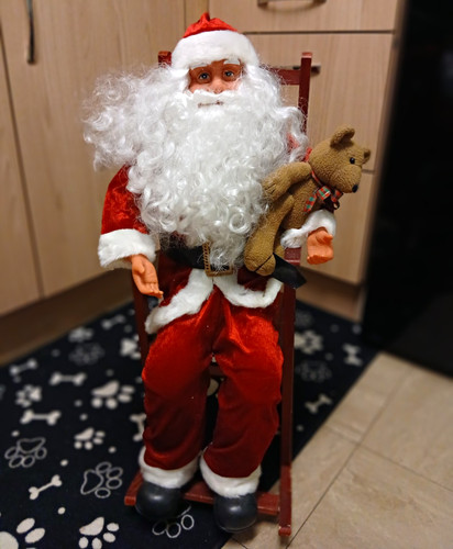 Santa claus christmas figurine - claus,