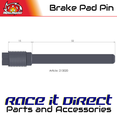 Brake pad pin - pad,