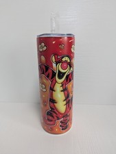 Disney Tigger Water Bottle Tumbler | Winnie the Pooh Kids Travel Cup – New