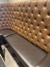 Restaurant sofa chair benches, High back benches