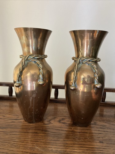 Pair vintage brass - vintage,