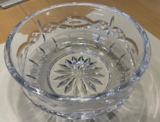 Waterford crystal with seahorse waterford mark 5 inch bowl
