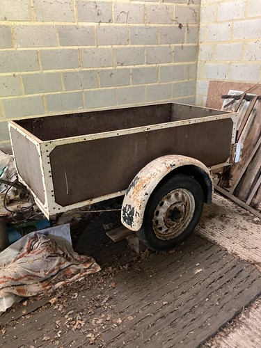 British gas trailer - ex,