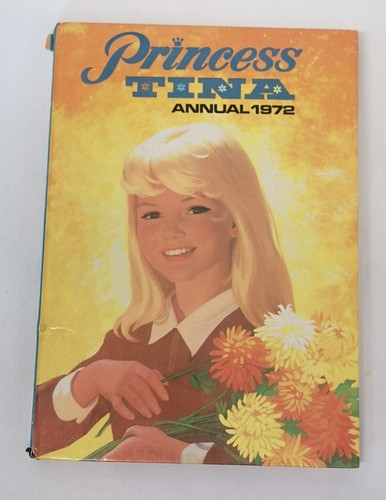 Vintage book princess tina - book,