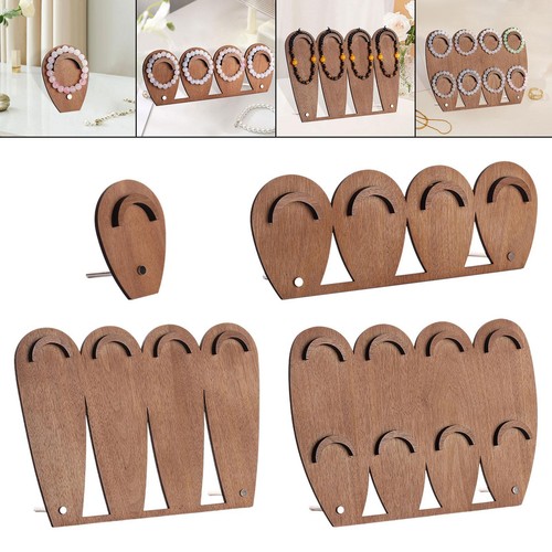 Wooden jewelry display stand - wooden,