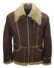 TYPE-B3 Original Shearling FLYING BOMBER jacket Men Size Medium