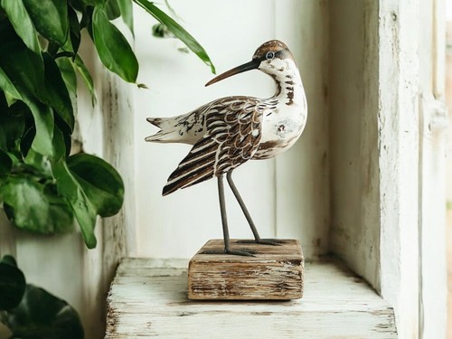 Handcrafted godwit wood - handcrafted,