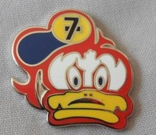 Barry Sheene No 7 enamel badge. Suzuki RG500, Superbikes, Moto GP