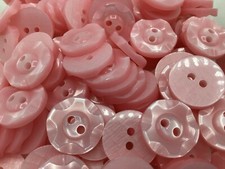 Fruit Gum Patterned Buttons x 25x 50 x 100 Buttons Many Colours x 3 Sizes