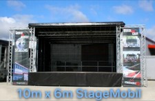 Outdoor Mobile Trailer stage