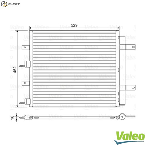 Condenser air conditioning - air,