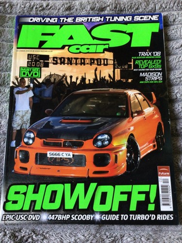 Fast car magazine - car,