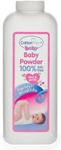 Cotton tree baby powder talc - cotton,