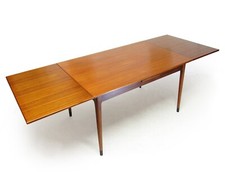 1950s Danish Extending Model 9 Banqueting Dining Table In Teak By Niels Moller