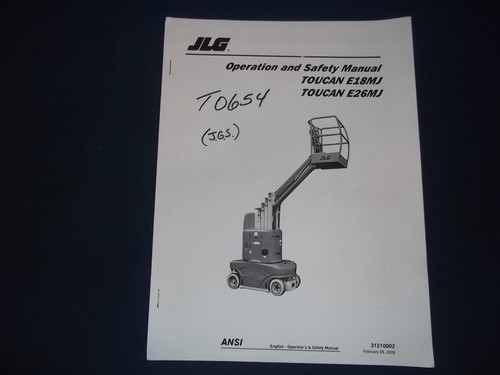 Jlg toucan e18mj e26mj aerial - jlg,